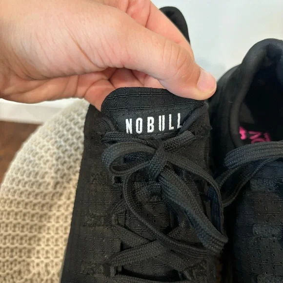 Nobull Ripstop Runner in Black Ivy Men’s 6.5 Women’s 8 - Picture 3 of 7